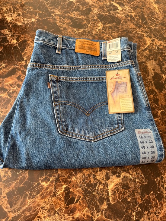 Levis Strauss Other - NWT  Made in USA Levi’s 540 Relaxed Fit Jeans Men’s W48 L30 NWT 100% Cotton
